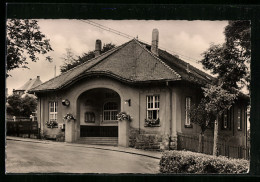 AK Augustusburg, Bahnhof Der Drahtseilbahn  - Augustusburg