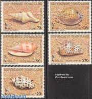 Togo 1985 Shells 5v, Mint NH, Nature - Shells & Crustaceans - Vita Acquatica