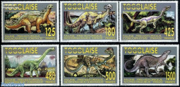 Togo 1994 Preh. Animals 6v, Mint NH, Nature - Prehistoric Animals - Prehistorics