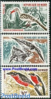 Niger 1967 Birds 3v, Mint NH, Nature - Birds - Niger (1960-...)