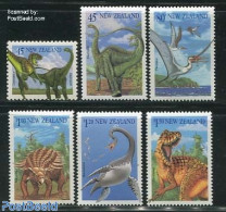 New Zealand 1993 Dinosaurs 6v, Mint NH, Nature - Prehistoric Animals - Unused Stamps
