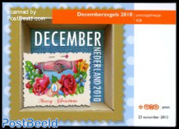 Netherlands 2010 Christmas 10v, Presentation Pack 428, Mint NH, Nature - Religion - Various - Deer - Horses - Angels -.. - Unused Stamps