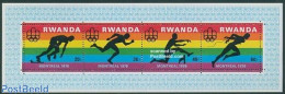 Rwanda 1976 Olympic Games S/s, Mint NH, Sport - Athletics - Olympic Games - Athletics