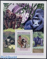 Congo Dem. Republic, (zaire) 2005 Scouting S/s, Gorilla, Mint NH, Nature - Sport - Monkeys - Scouting - Altri & Non Classificati