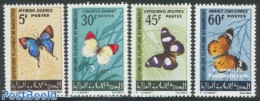 Mauritania 1966 Butterflies 4v, Mint NH, Nature - Butterflies - Autres & Non Classés
