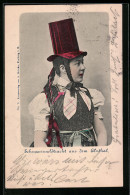 AK Elzthal, Frau In Schwarzwälder Tracht  - Costumes