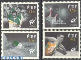 Ireland 2003 Special Olympics 4v, Mint NH, Health - Sport - Disabled Persons - Sport (other And Mixed) - Swimming - Nuevos