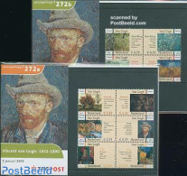 Netherlands 2003 Van Gogh 10v Presentation Pack 272a+b, Mint NH, Art - Modern Art (1850-present) - Vincent Van Gogh - Ungebraucht
