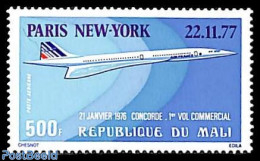 Mali 1977 Concorde 1v, Mint NH, Transport - Aircraft & Aviation - Avions