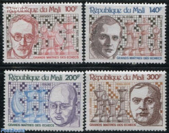 Mali 1979 Chess 4v, Mint NH, Sport - Chess - Echecs