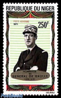 Niger 1971 Charles De Gaulle 1v, Mint NH, History - Politicians - Niger (1960-...)