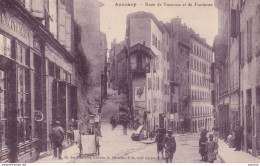 X17-07) ANNONAY (ARDECHE) RUES DE TOURNON ET DE FONTANES - ANIMEE - HABITANTS - ( 2 SCANS ) - Annonay