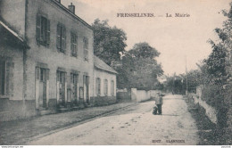 X16-23) FRESSELINES (CREUSE) LA MAIRIE  - ANIMEE - ( 2 SCANS ) - Andere & Zonder Classificatie