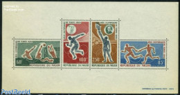 Niger 1964 Olympic Games Tokyo S/s, Mint NH, Sport - Athletics - Olympic Games - Swimming - Athletics