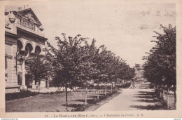 X11-44) LA BAULE SUR MER - ESPLANADE DU CASINO - 1938 - ( 2 SCANS ) - La Baule-Escoublac