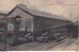 X10-12) DECAZEVILLE (AVEYRON)  CRIBLAGE ET LAVAGE - COLORISEE - EDIT. LABOUCHE TOULOUSE - 1922 - 2 SCANS - Decazeville