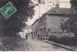 X9-95) GROSLAY - LA RUE DE LA POSTE - ANIMEE - HABITANTS - 1914 - Groslay