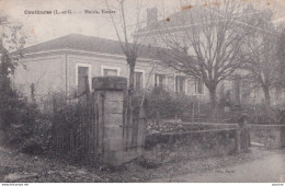 X9-47) COUTHURES (LOT ET GARONNE) MAIRIE  - ECOLES - ANIMEE -  1931 -  ( 2 SCANS ) - Other & Unclassified