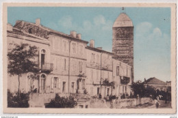 X8-82) AUVILLAR (TARN ET GARONNE) QUARTIER DE L' HORLOGE - CARTE COLORISEE - (  2 SCANS ) - Auvillar