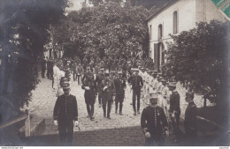 78)  SAINT CYR L ' ECOLE - CARTE PHOTO NOARI - LES AUTORITES MILITAIRES EN 1910 - ( 3 SCANS ) - St. Cyr L'Ecole