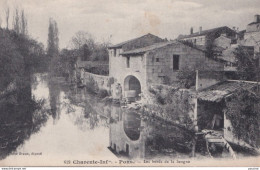 X7-17) PONS - LES BORDS DE LA SEUGNE  -  ( 2 SCANS ) - Pons