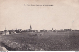 X5-68) HAUTE ALSACE - PANORAMA DE DANNEMARIE   - ( 2 SCANS ) - Dannemarie