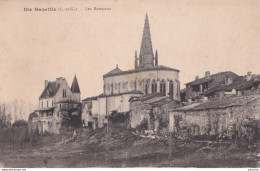 X3-47) SAINTE BAZEILLE (LOT ET GARONNE) LES REMPARTS - ( 2 SCANS )  - Sonstige & Ohne Zuordnung