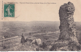 X2-47) PENNE (LOT ET GARONNE) VUE DE LA PLAINE DU LOT , PRISE DES RUINES DE LA TOUR ST. MICHEL - ANIMEE  - 1917 - Sonstige & Ohne Zuordnung