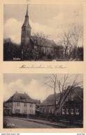 X2- NEUENKIRCHEN UBER  SOLTAN - KIRCHE - SCHULE - (2 SCANS) - Autres & Non Classés