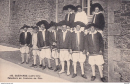 X2-44)  GUERANDE - PALUDIERS EN COSTUME DE FETE  -  EDIT. F. CHAPEAU , NANTES - ( 2 SCANS ) - Guérande