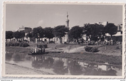 X1- ISMAILIA - EGYPT - EGYPTE - CARTE PHOTO - QUARTIER ARABE - CANAL D'EAU DOUCE - ( ANIMEE - 2 SCANS ) - Ismaïlia