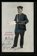 AK Briefträger In Uniform  - Post & Briefboten