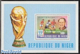 Niger 1978 Football Winners S/s, Mint NH, History - Sport - Netherlands & Dutch - Football - Geography