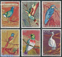 Comoros 1978 Birds 6v, Mint NH, Nature - Birds - Hummingbirds - Isole Comore (1975-...)