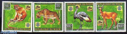 Niger 1996 World Jamboree Netherlands 4v, Mint NH, History - Nature - Sport - Various - Netherlands & Dutch - Animals .. - Aardrijkskunde