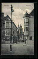 AK Bayreuth, Blick In Die Brautgasse, Strassenpartie  - Bayreuth