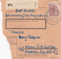 Paketkarte 1948: Schwandorf Nach Haar B. München - Covers & Documents