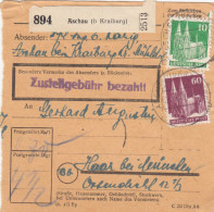 BiZone Paketkarte 1948: Aschau Nach Haar B. München - Briefe U. Dokumente