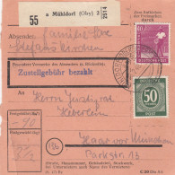 Paketkarte 1948: Mühldorf Nach Haar - Brieven En Documenten