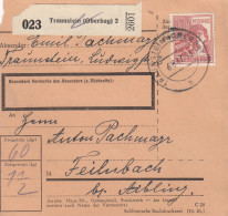 Paketkarte 1947: Traunstein Nach Feilnbach - Brieven En Documenten