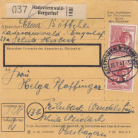 Paketkarte 1947: Radevormwald-Bergerhof Nach Feilnbach - Lettres & Documents