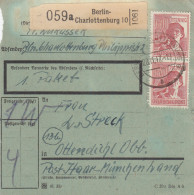 Paketkarte 1947: Berlin-Charlottenburg Nach Ottendichl, Bes. Formular - Lettres & Documents