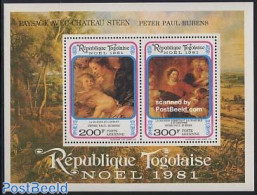 Togo 1981 Christmas, Rubens Painting, Mint NH, Religion - Christmas - Art - Paintings - Rubens - Natale