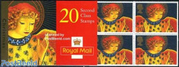 Great Britain 1998 Christmas Booklet (20x20p), Mint NH, Religion - Christmas - Stamp Booklets - Nuovi