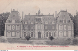 X18-80) ENVIRONS DE ROYE (SOMME) COYENCOURT - LE CHATEAU  -  ( 2 SCANS ) - Other & Unclassified