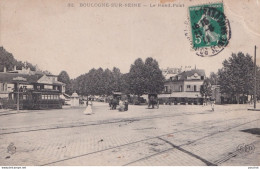 X17-92) BOULOGNE SUR SEINE - LE ROND POINT - TRAMWAY - 1911 - Boulogne Billancourt