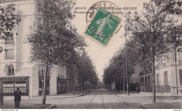 X17-92) BOULOGNE SUR SEINE - LE BOULEVARD DE STRASBOURG - ANIMEE - 1911 - Boulogne Billancourt