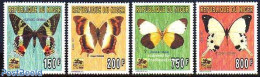 Niger 1996 World Jamboree Netherlands 4v, Butterflies, Mint NH, History - Nature - Sport - Netherlands & Dutch - Butte.. - Geographie