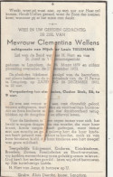 Langdorp; Clementina Wellens, Tielemans - Images Religieuses