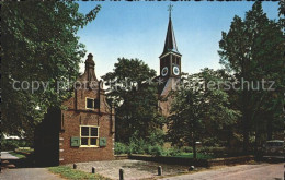 71757889 Schoorl Raadhuis Kerk Rathaus Kirche  - Autres & Non Classés